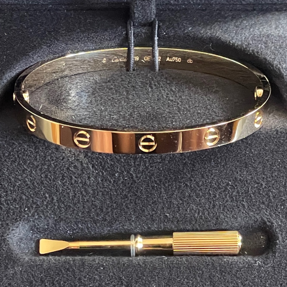 Cartier Yellow Gold Love Bracelet